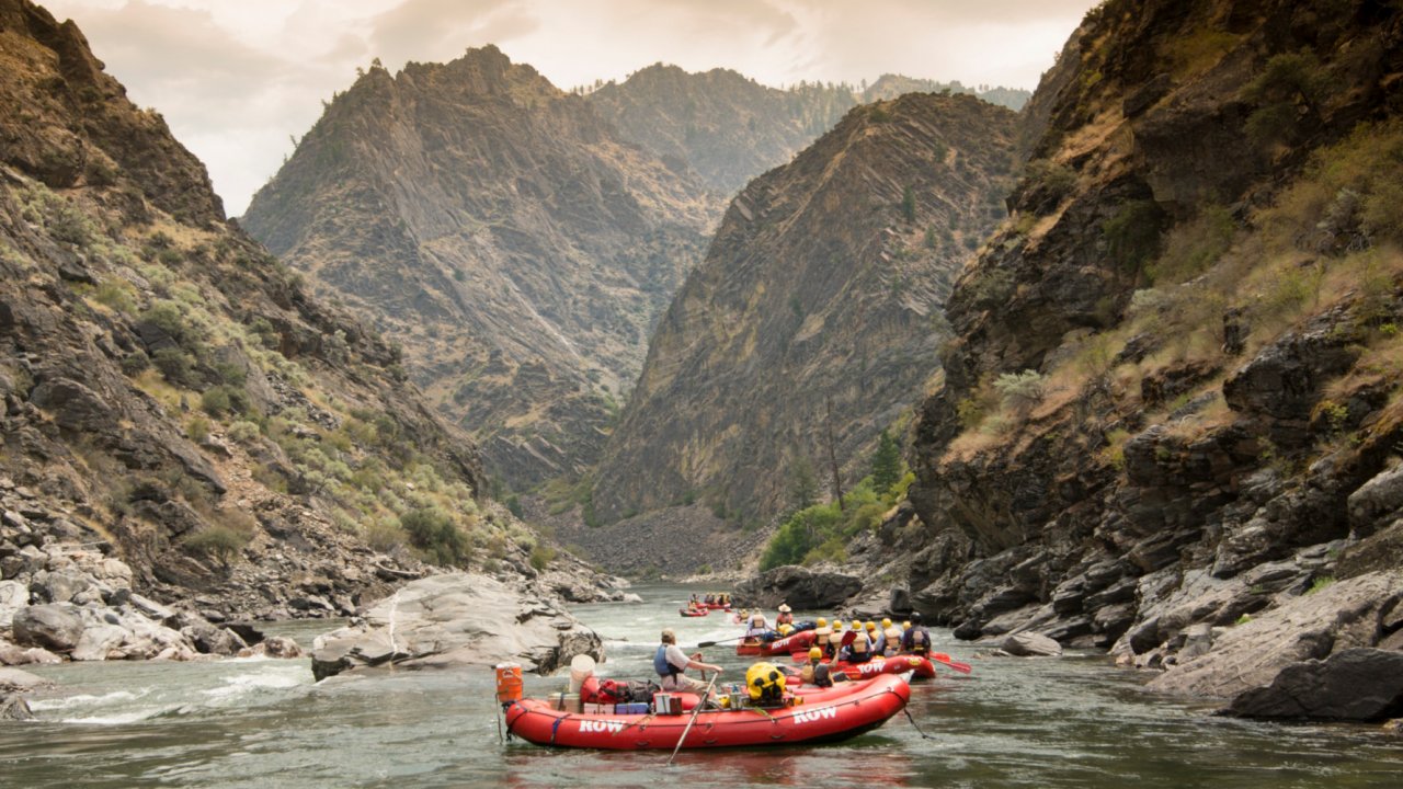 Middle Fork Salmon River Rafting ROW Adventures